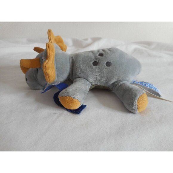 Dr. Brown’s Lovey Pacifier and Teether Holder Triceratops - Picture 2 of 3